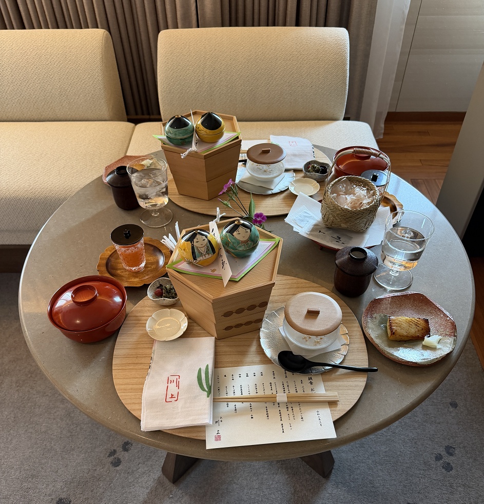 祇園・川上の朝食