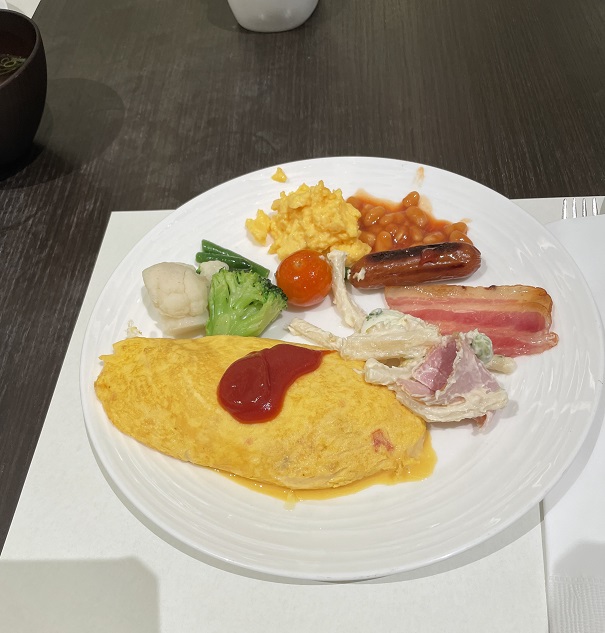 ヒルトン大阪朝食