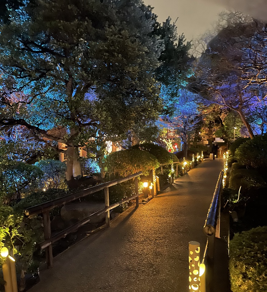 高輪の日本庭園