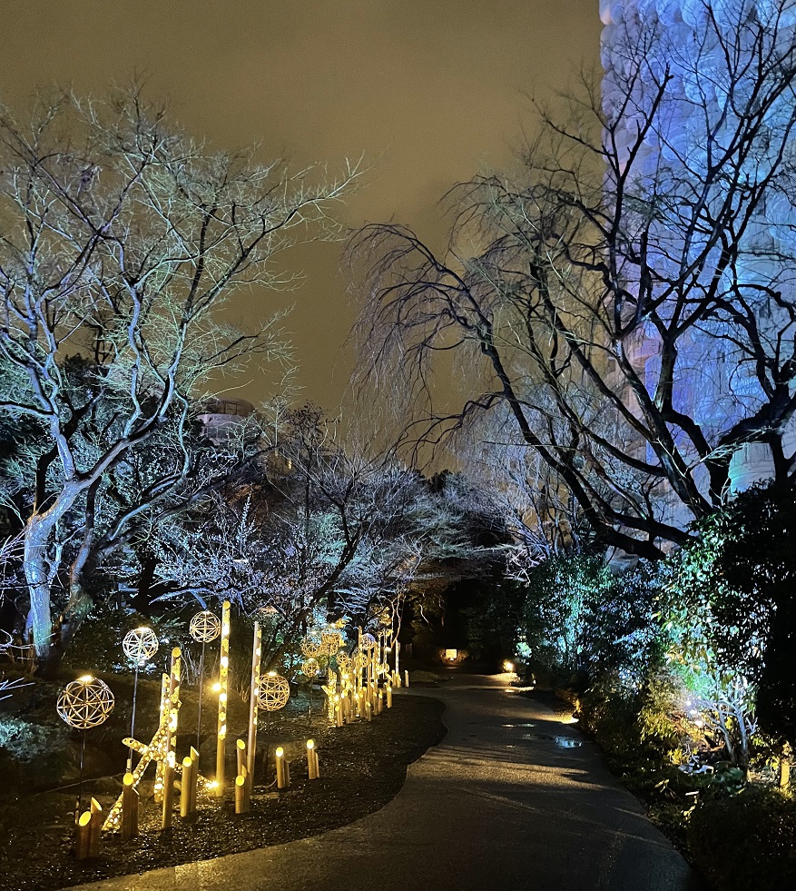 高輪の日本庭園