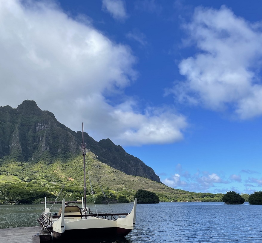 クアロアランチ(牧場)のビーチ