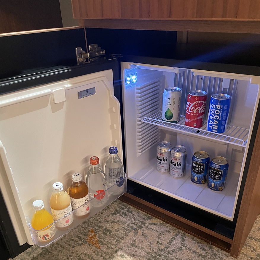 冷蔵庫のドリンク
