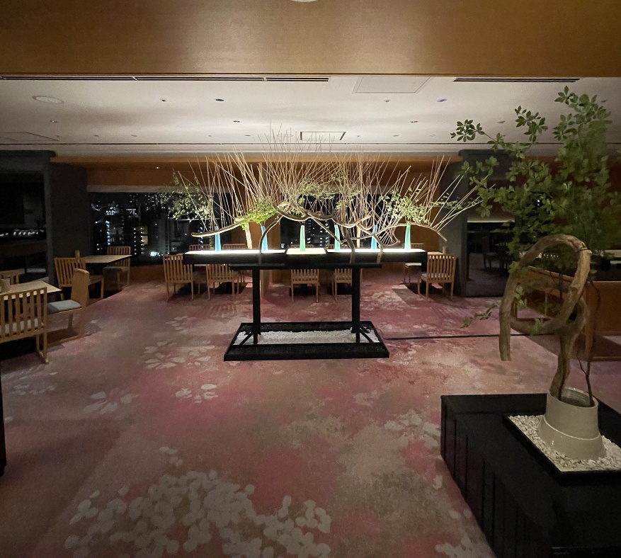 ホテル雅叙園東京のエグゼクティブラウンジ