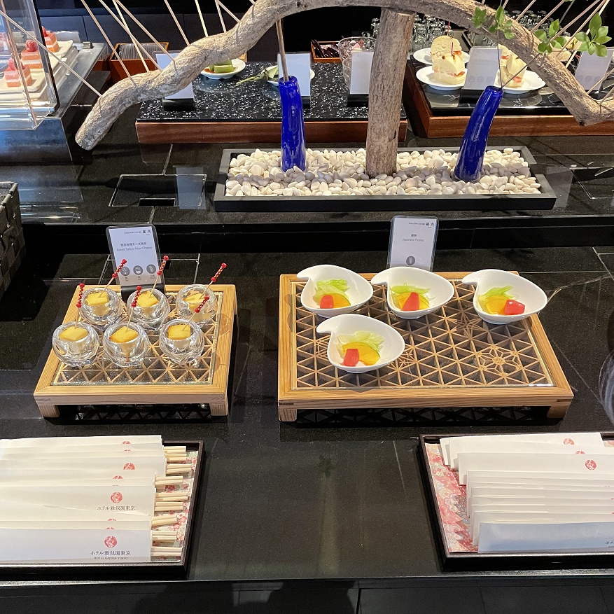 漬物・西京味噌チーズ焼き