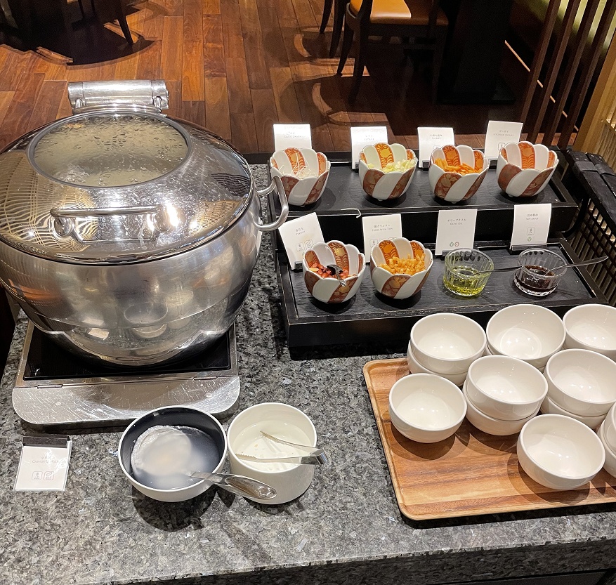 中華粥コーナー