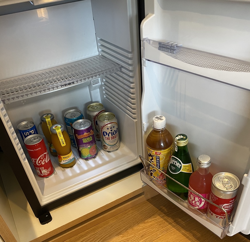 冷蔵庫のジュース・アルコール