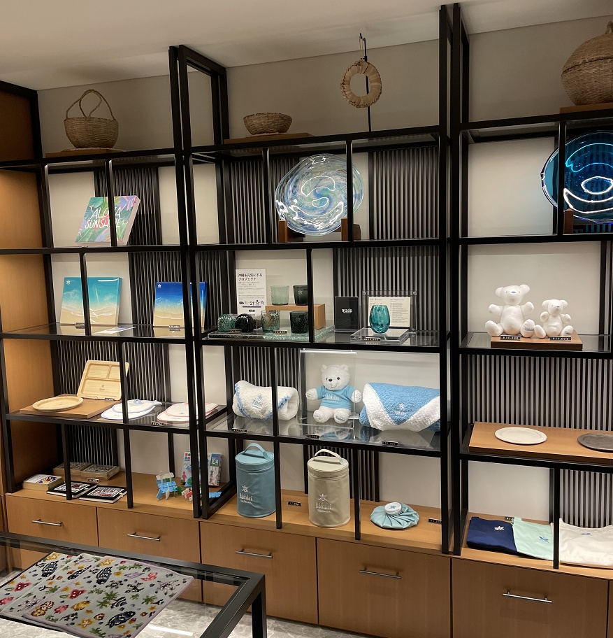 ハレクラニブルーのインテリア