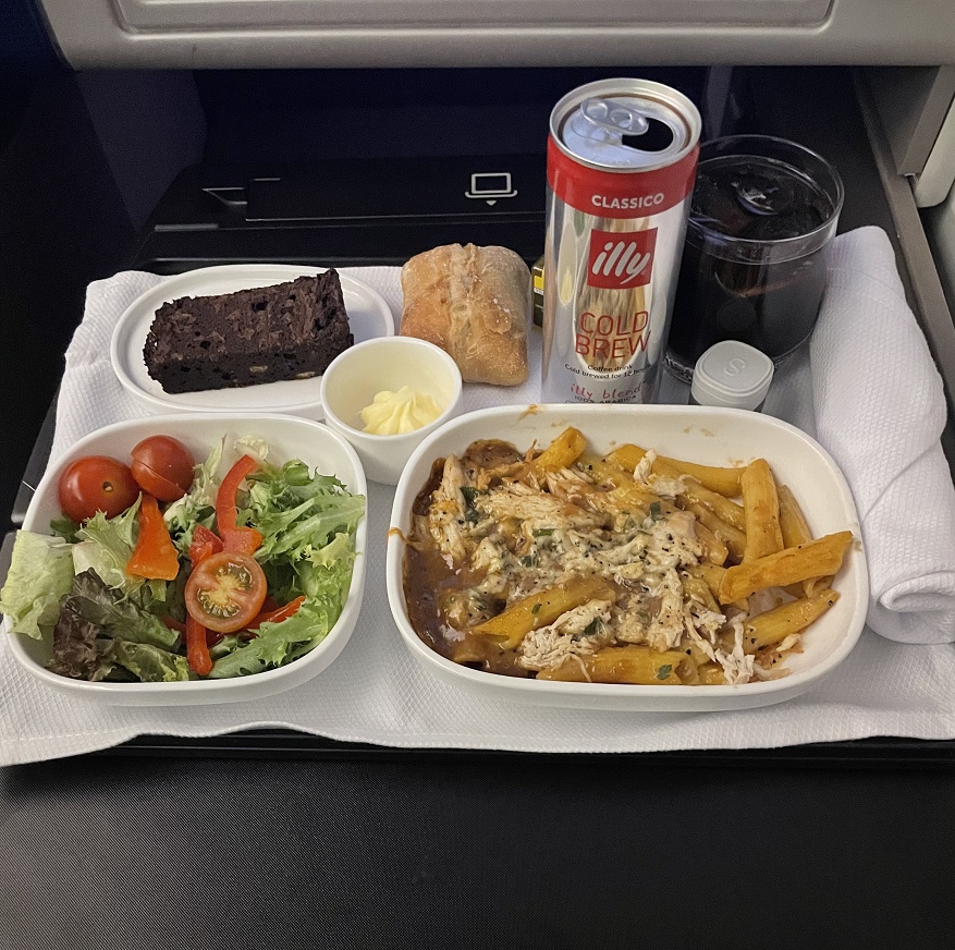 ポラリスビジネスの機内食