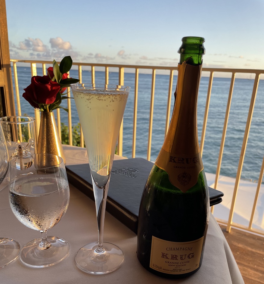 ハレクラニハワイのディナー