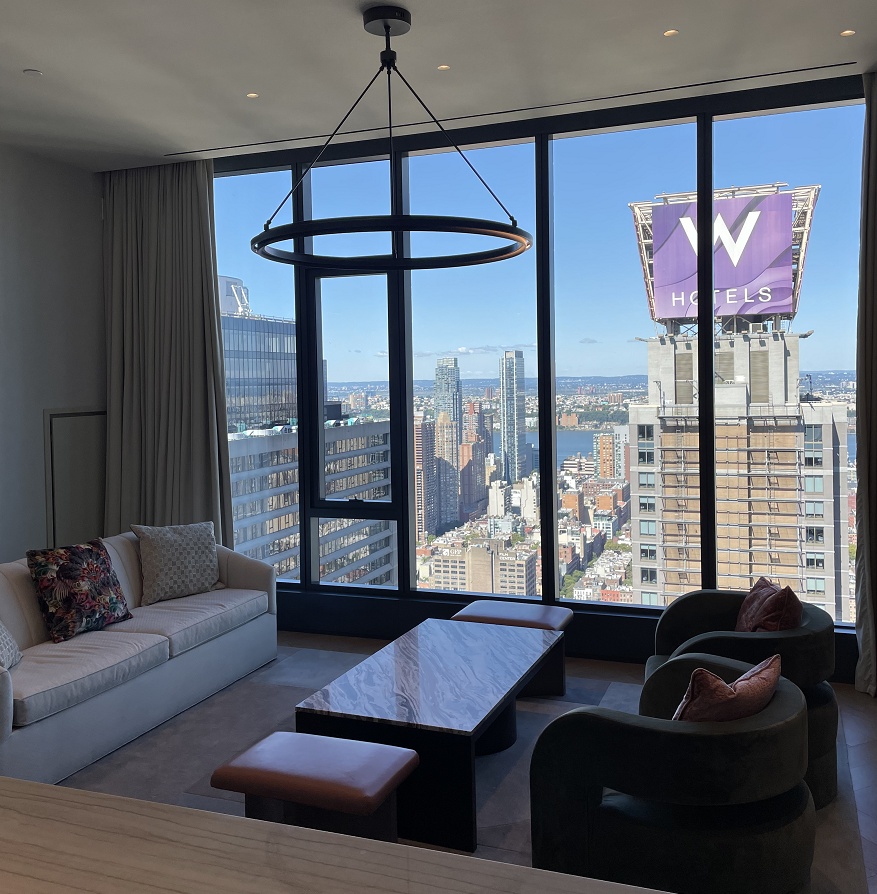 スイートのWホテルビュー