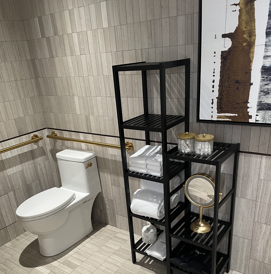 トイレとタオル