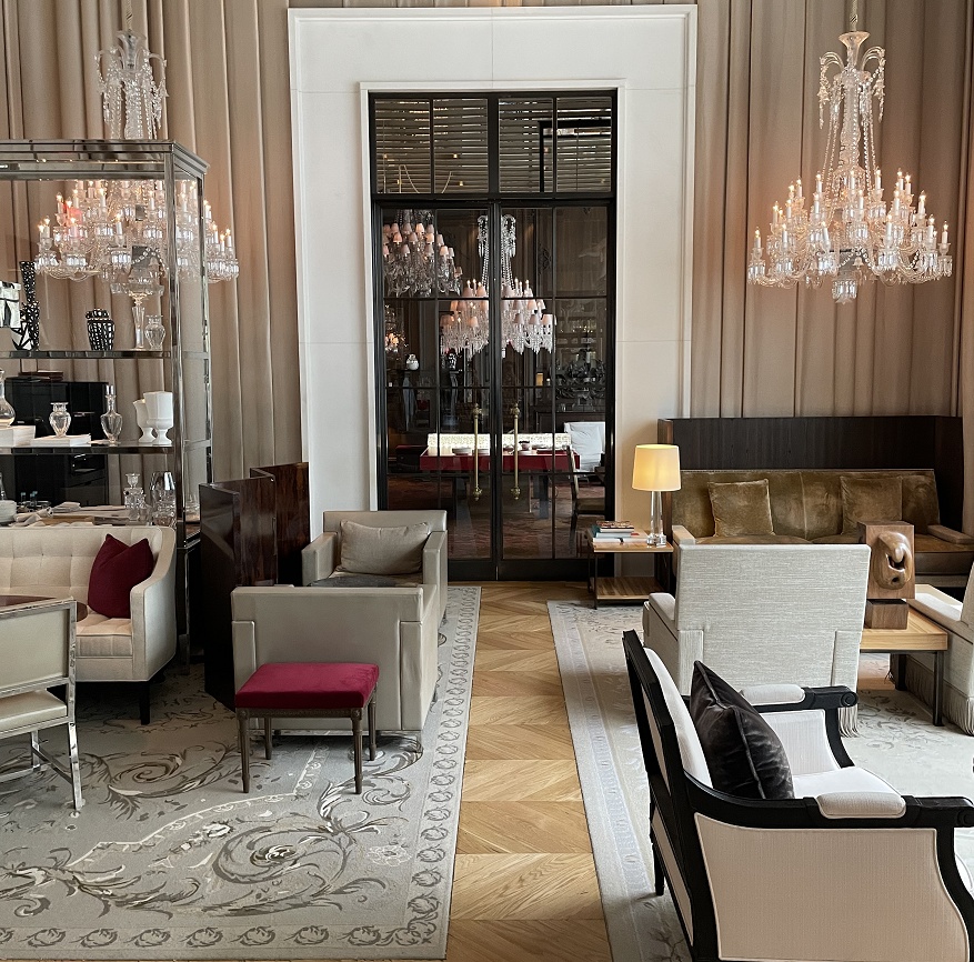 バカラホテルニューヨークのグランドサロン