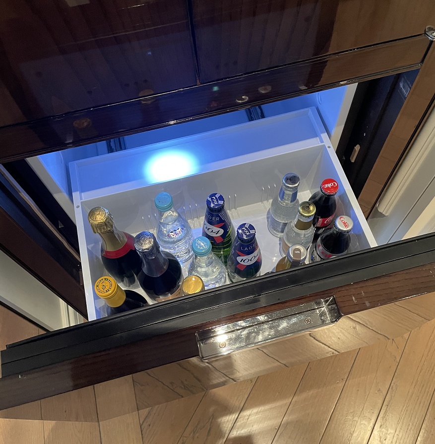 冷蔵庫のドリンク