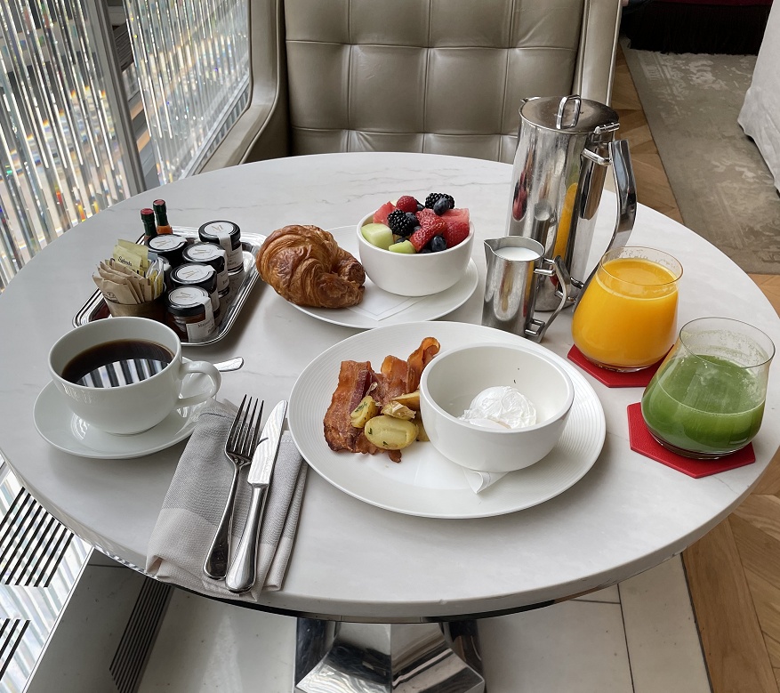 バカラホテルの朝食