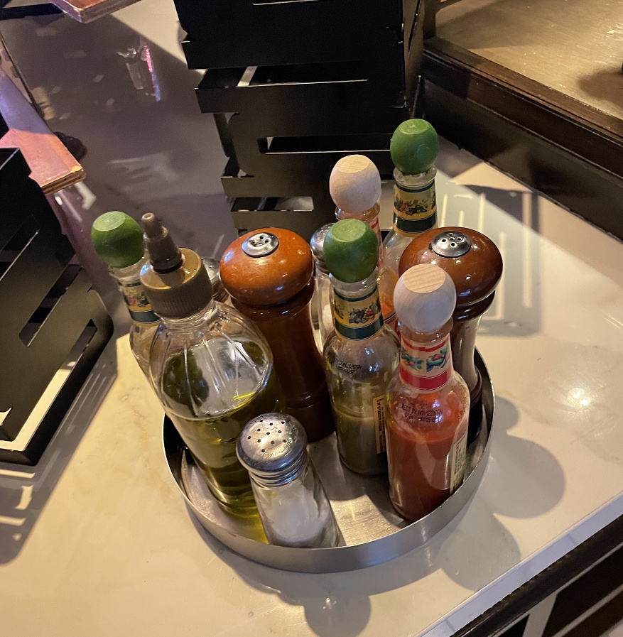 オリーブオイル・タバスコ