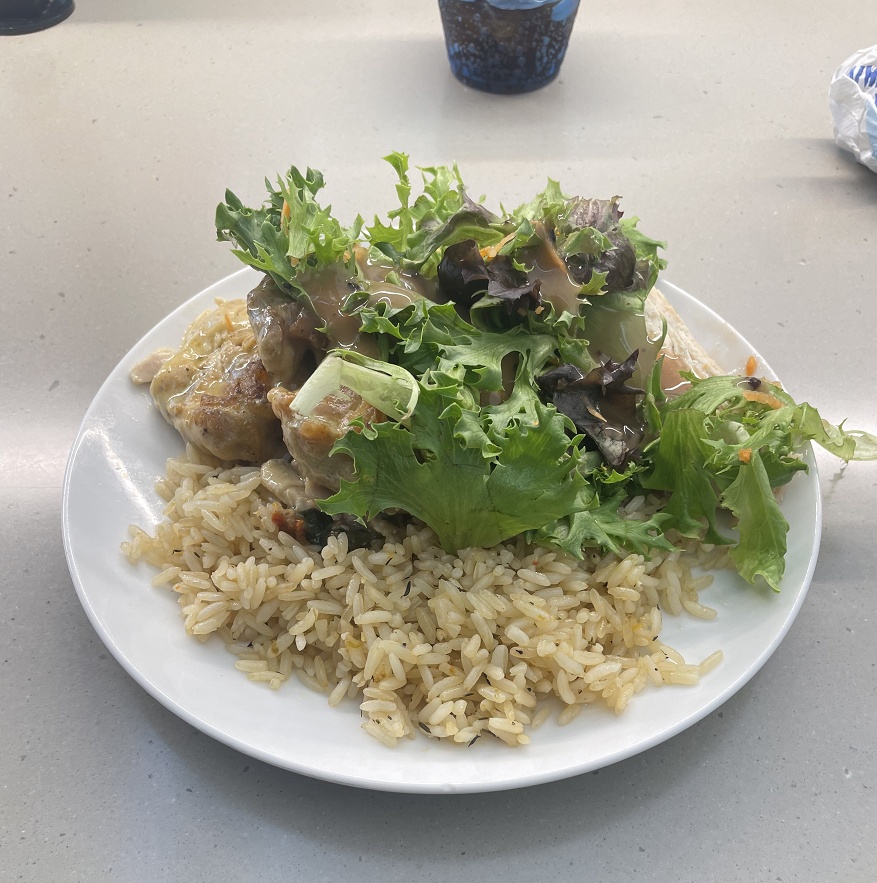 チキンとライス