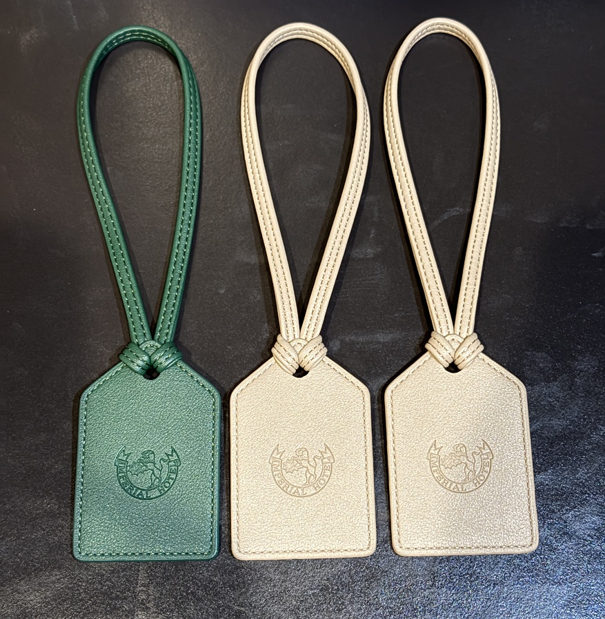 帝国ホテル京都のネームタグ