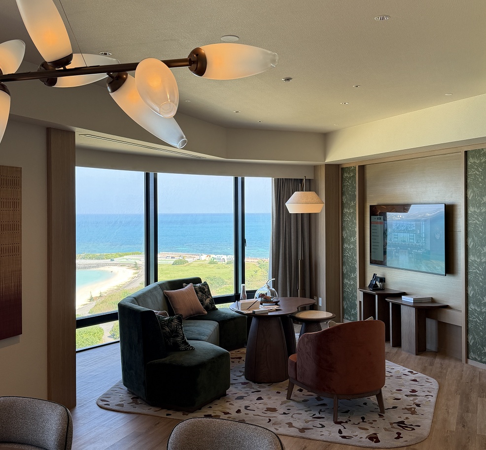 キャノピースイートのリビング