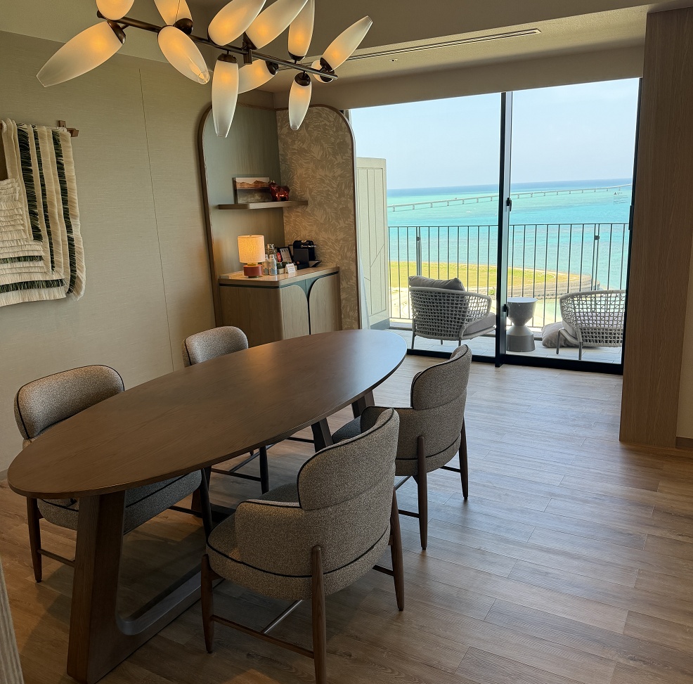 キャノピースイートのリビング