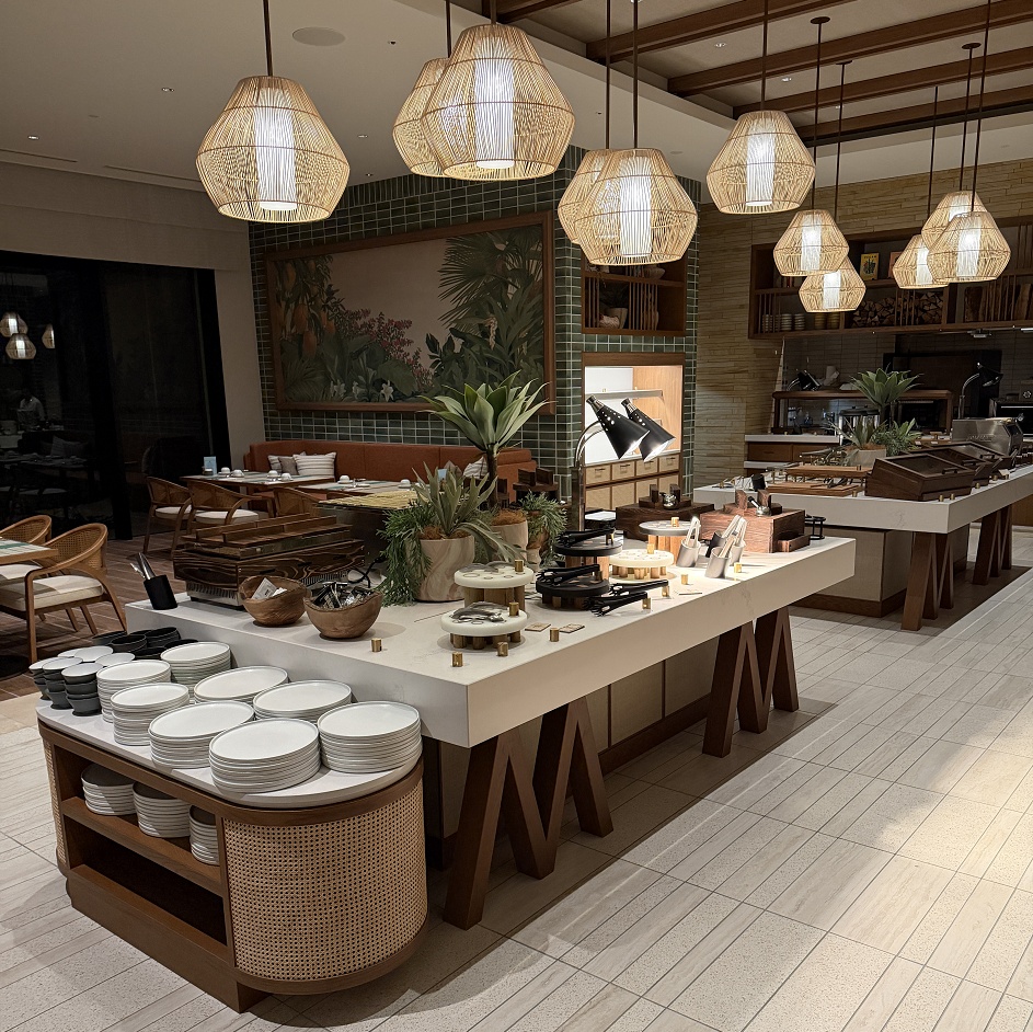 CHIIKII (グリル)のビュッフェカウンター