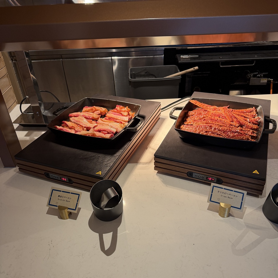 厚切りベーコン・クリスピーベーコン