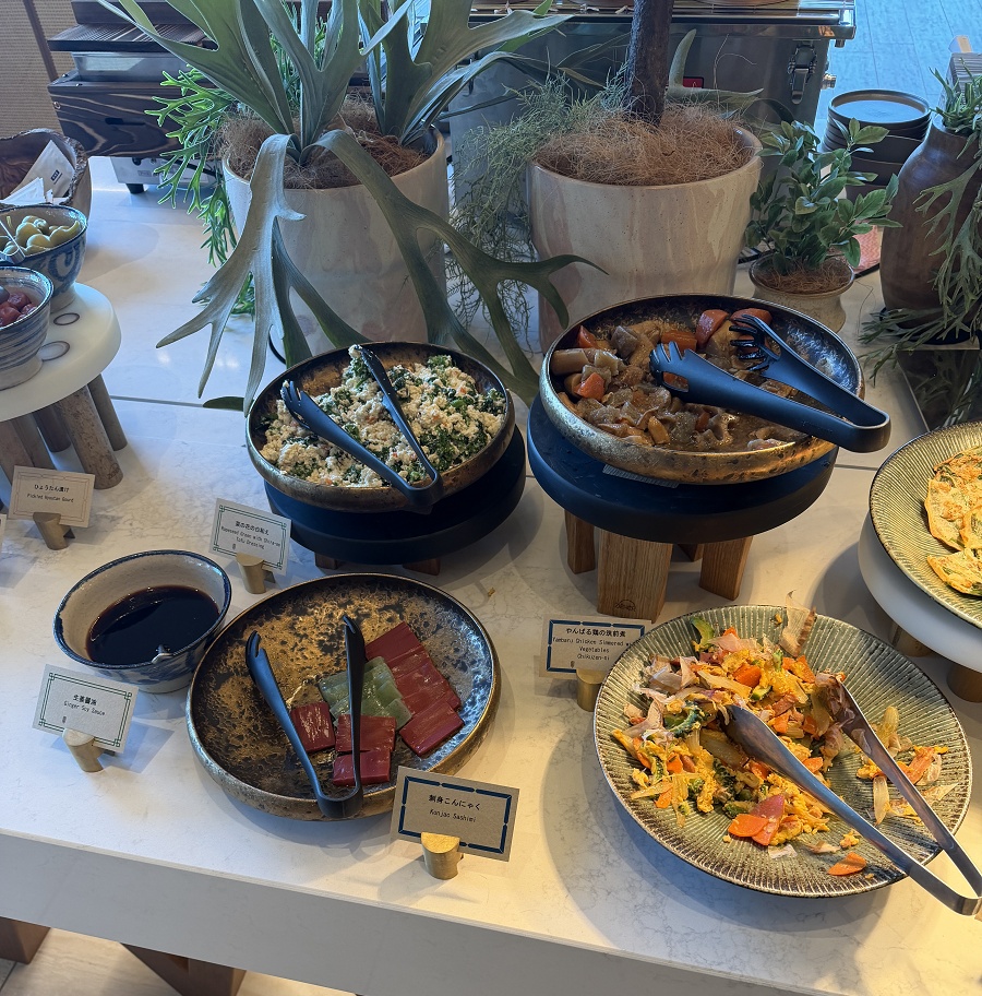 菜の花の白和え・刺身こんにゃく